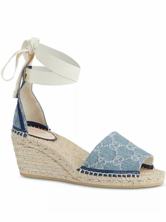 Gucci Shoes - Gucci Women's Denim Espadrilles